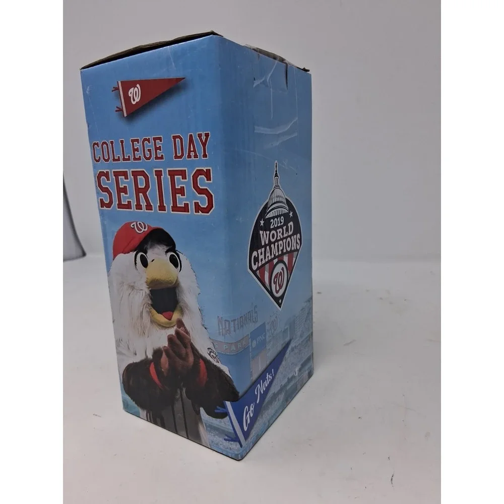2020 Washington Nationals Screech ODU College Days Bobblehead. R
